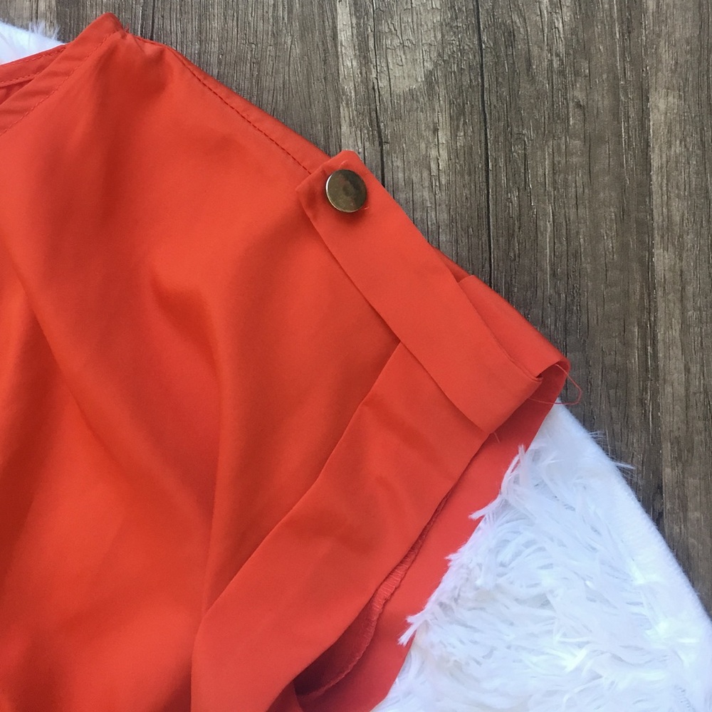 Short orange dress - Picture 2 of 4
